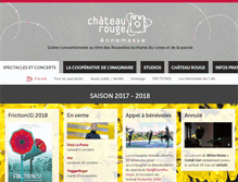 Tablet Screenshot of chateau-rouge.net